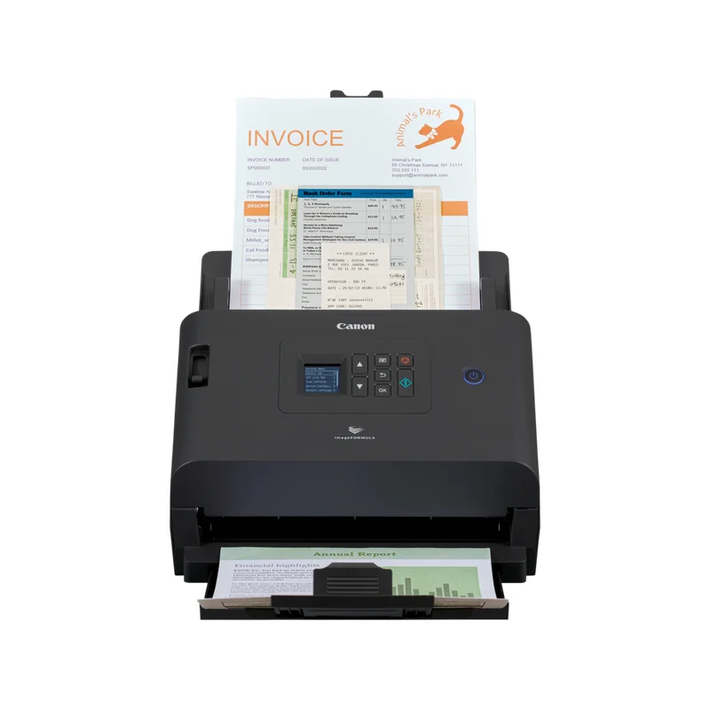 Canon imageFORMULA DR-S250N Scanner mit Vorlageneinzug 600 x 600 DPI A4 Schwarz