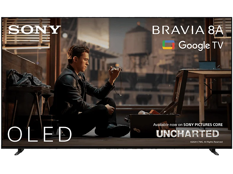 SONY BRAVIA 8A K-65XR8A OLED TV (Flat, 65 Zoll / 164 cm, 4K, SMART TV)