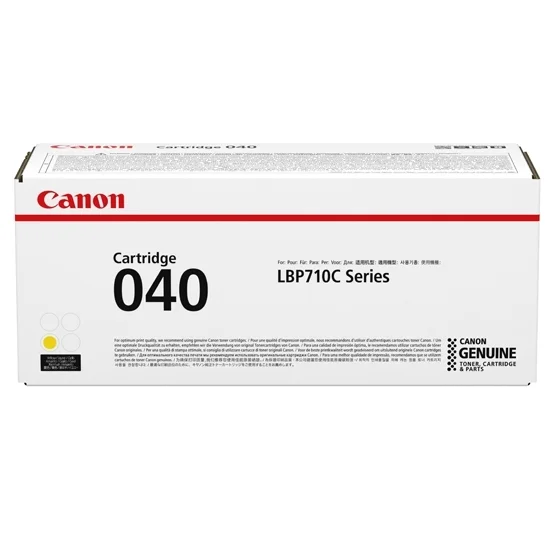 Canon 040 Tonerkartusche 1 Stück(e) Original Gelb