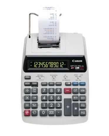 Canon MP120-MG-es II Taschenrechner Desktop Druckrechner Weiß