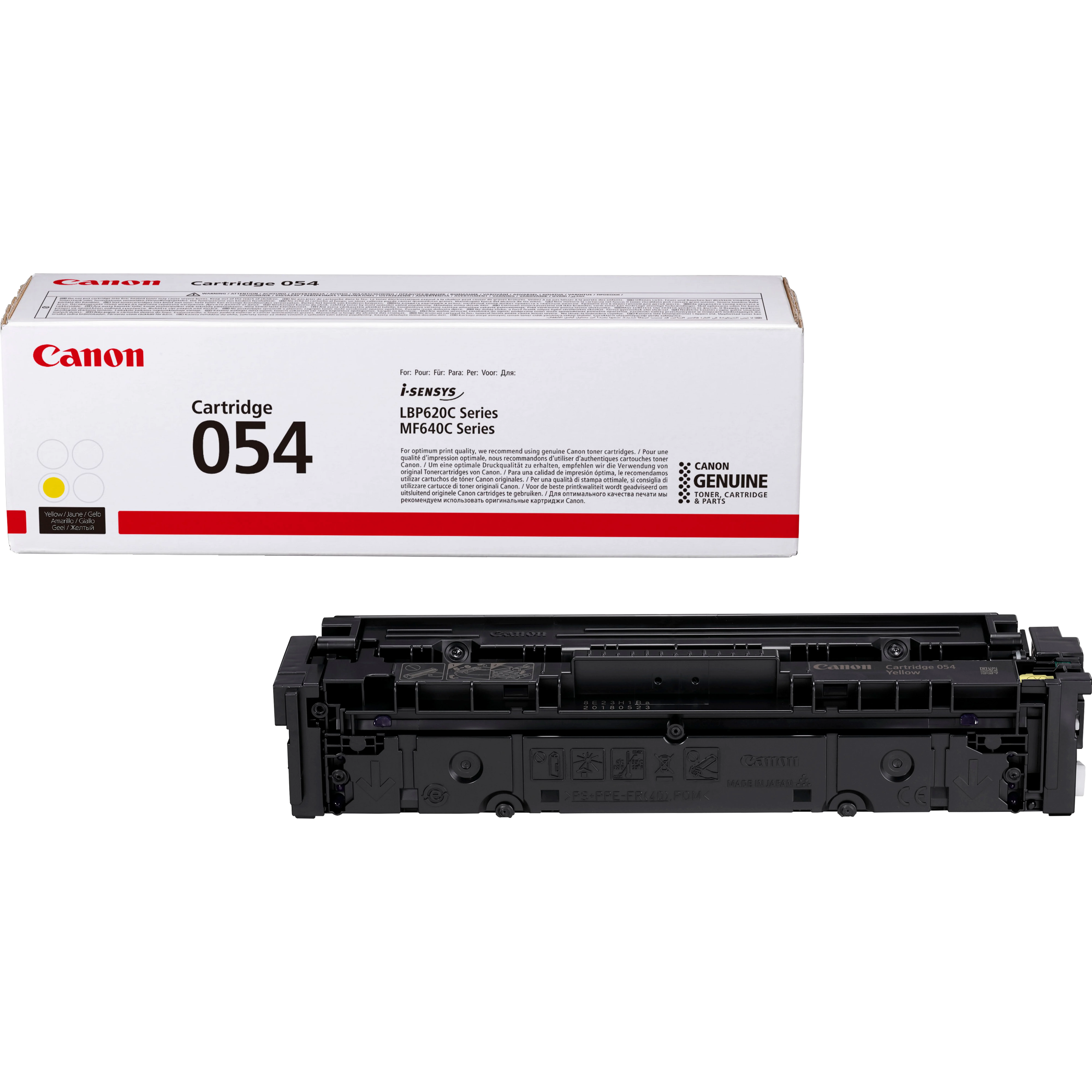 Canon 054 Toner-Cartridge, Gelb