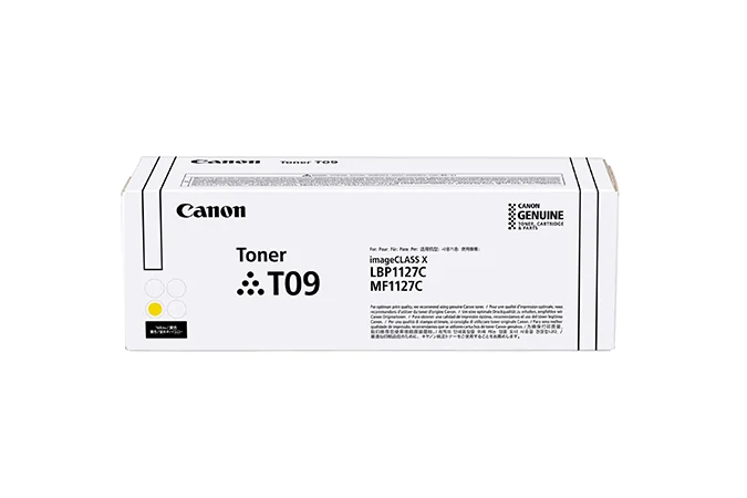 Canon TONER T09 Y Tonerkartusche 1 Stück(e) Original Gelb