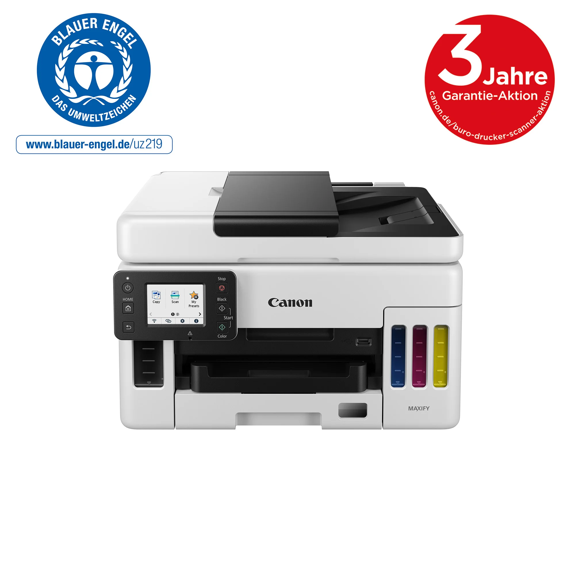 Canon MAXIFY GX6050 MegaTank Tintenstrahl A4 600 x 1200 DPI WLAN