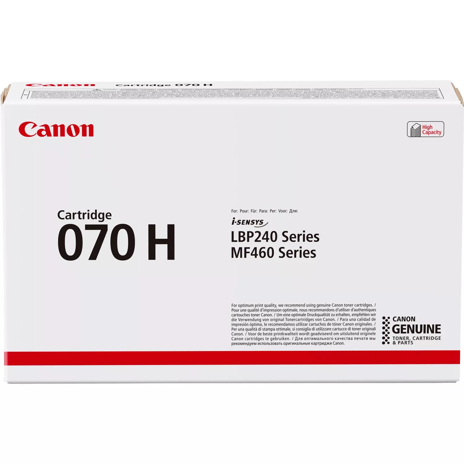 Canon 070H Tonerkartusche 1 Stück(e) Original Schwarz