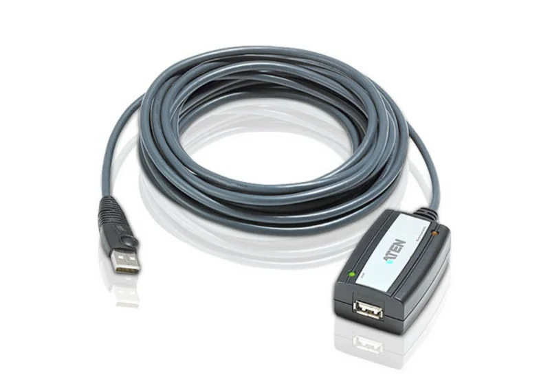 ATEN 5 m USB 2.0 Verlängerungskabel (Daisy-Chaining bis zu 25 m)