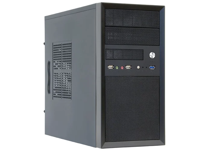 Chieftec CT-01B-350GPB Computer-Gehäuse Mini Tower Schwarz 350 W