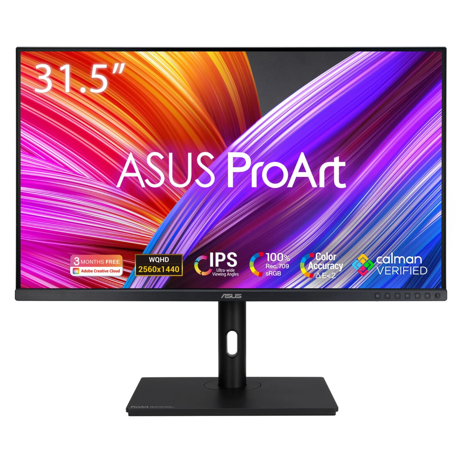 ASUS ProArt PA328QV Computerbildschirm 80 cm (31.5") 2560 x 1440 Pixel Quad HD LED Schwarz