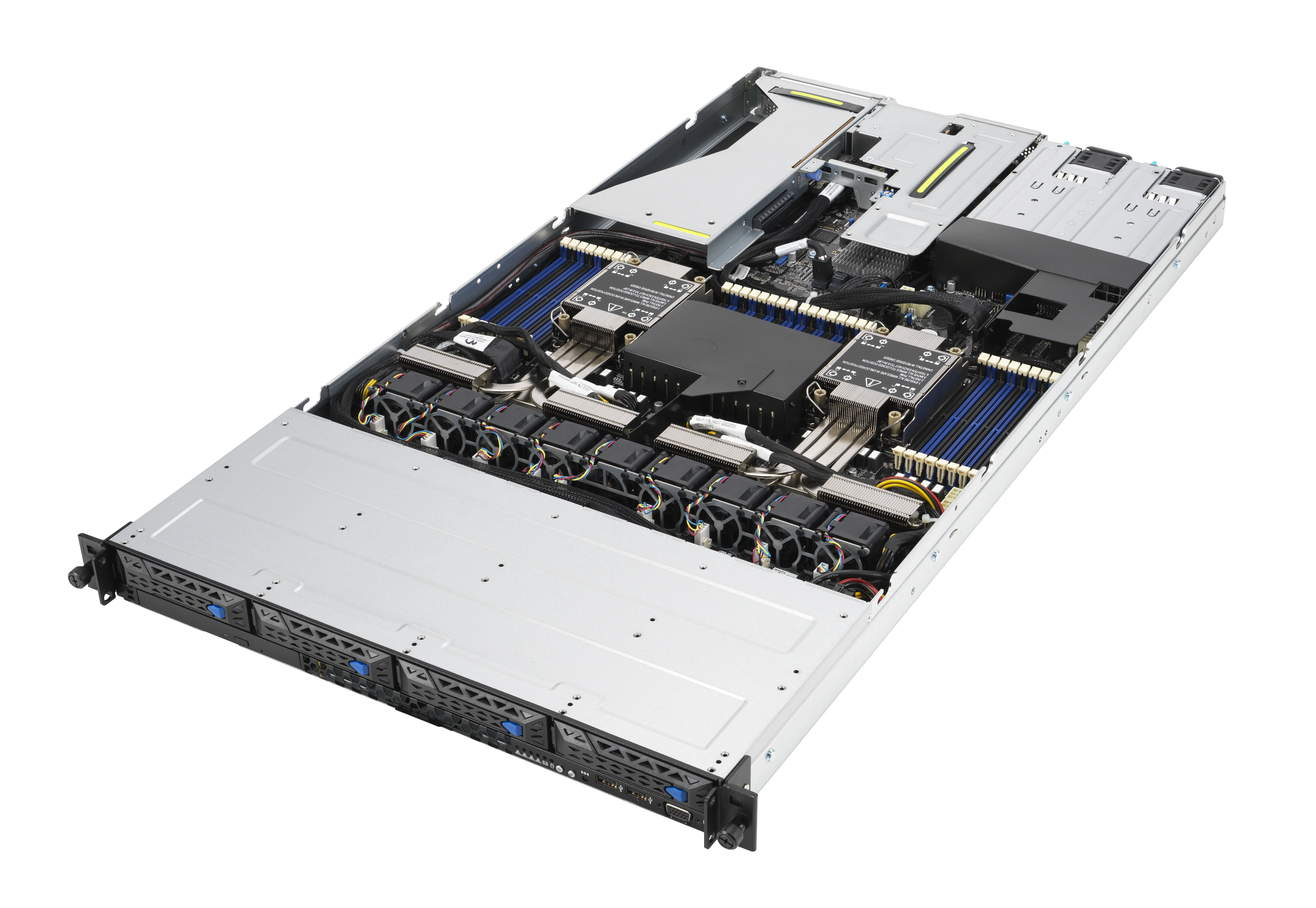 ASUS RS700-E10-RS4U Intel C621A LGA 4189 Rack (1U) Silber