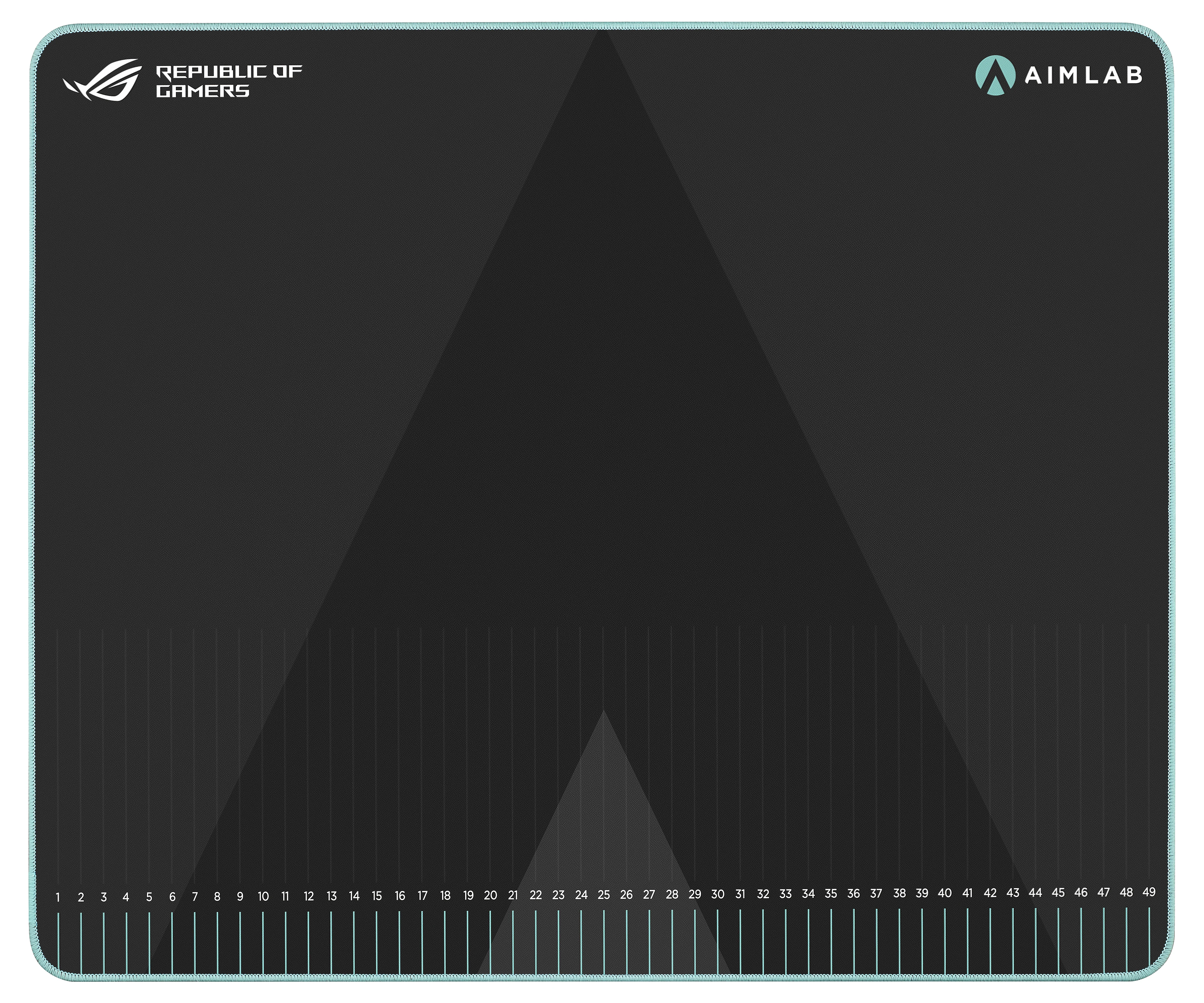 ASUS ROG Hone Ace Aim Lab Edition Gaming-Mauspad Schwarz