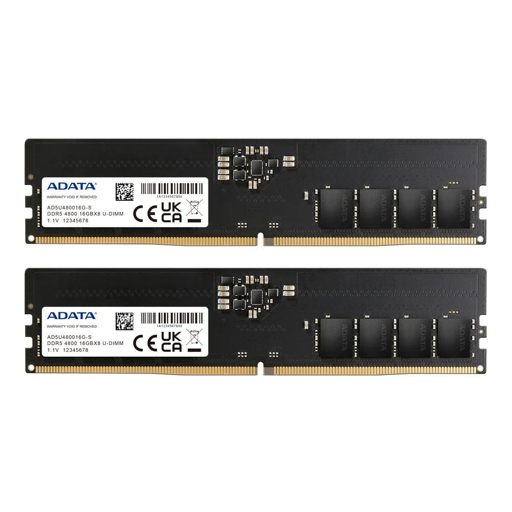ADATA AD5U480016G-DT Speichermodul 32 GB 2 x 16 GB DDR5 288-pin DIMM ECC