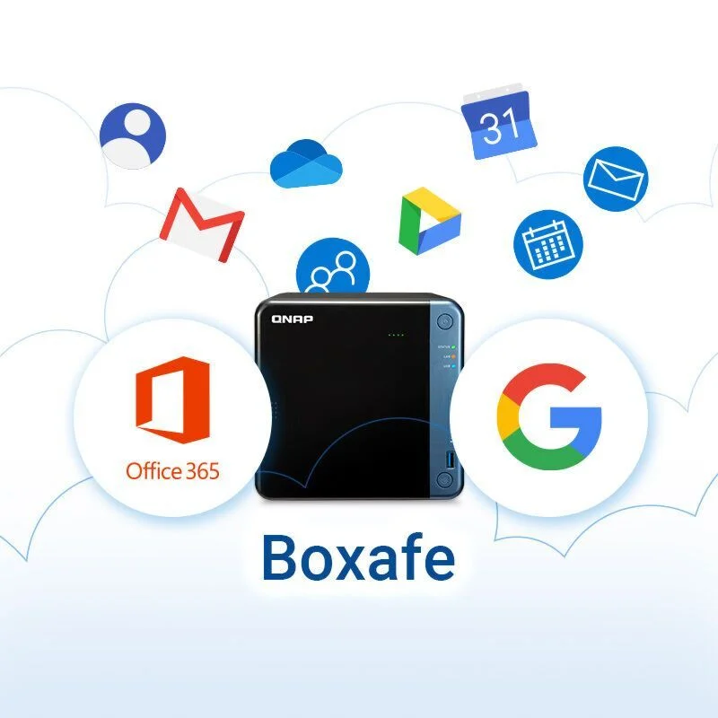 QNAP Boxafe M365 1 Lizenz(en) Sicherung/Wiederherstellung 1 Jahr(e)