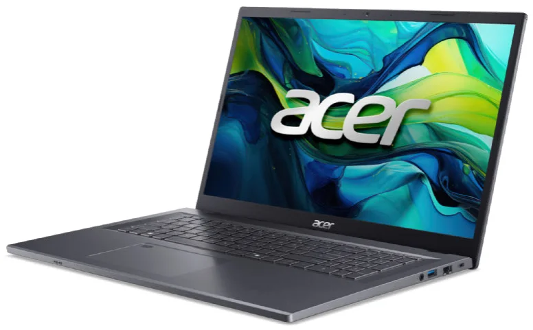 Acer Aspire 17 A17-51GM-73K7 Intel® Core™ i7 150U Laptop 43,9 cm (17.3") Full HD 16 GB DDR4-SDRAM 1 TB SSD NVIDIA GeForce RTX 2050 Wi-Fi 6E (802.11ax) Windows 11 Home Grau QWERTZ Deutsch