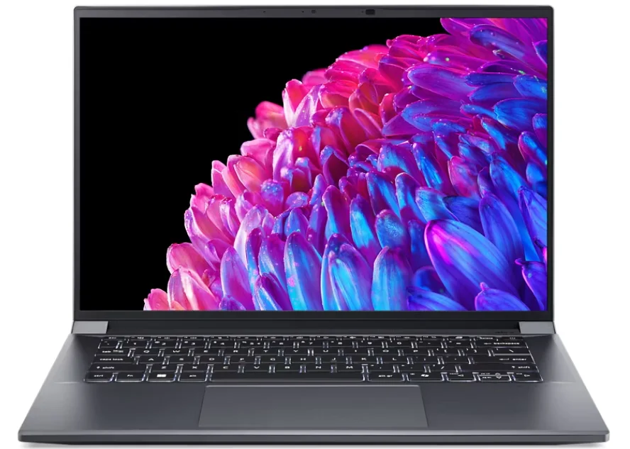 Acer Swift SFX14-72G-7208 Copilot+ PC Intel Core Ultra 7 155H Laptop 36,8 cm (14.5") 2.8K 16 GB LPDDR5x-SDRAM 1 TB SSD NVIDIA GeForce RTX 4060 Wi-Fi 6E (802.11ax) Windows 11 Home Grau