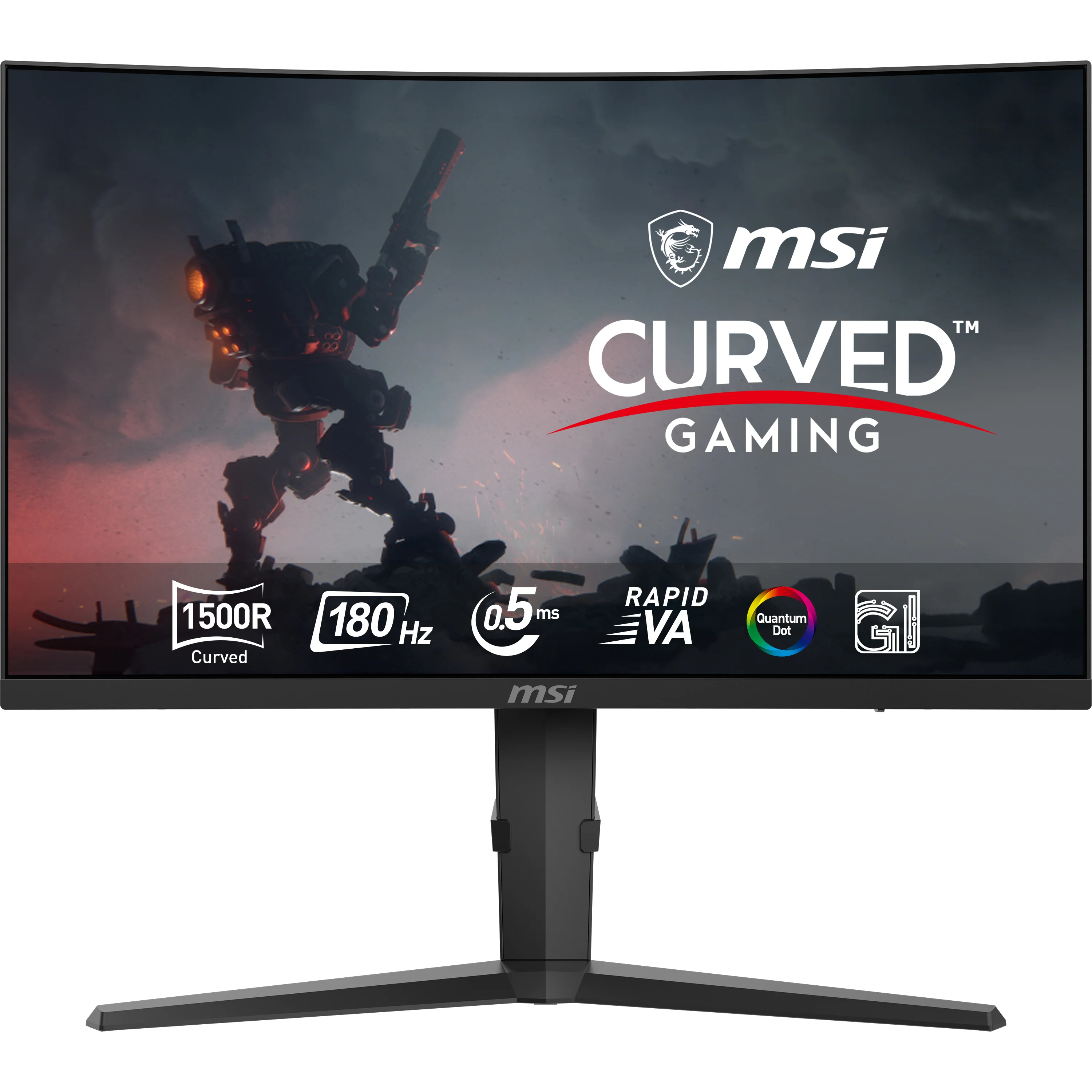 MSI MAG 275CQRFDE QD E2 Computerbildschirm 68,6 cm (27") 2560 x 1440 Pixel Wide Quad HD Schwarz