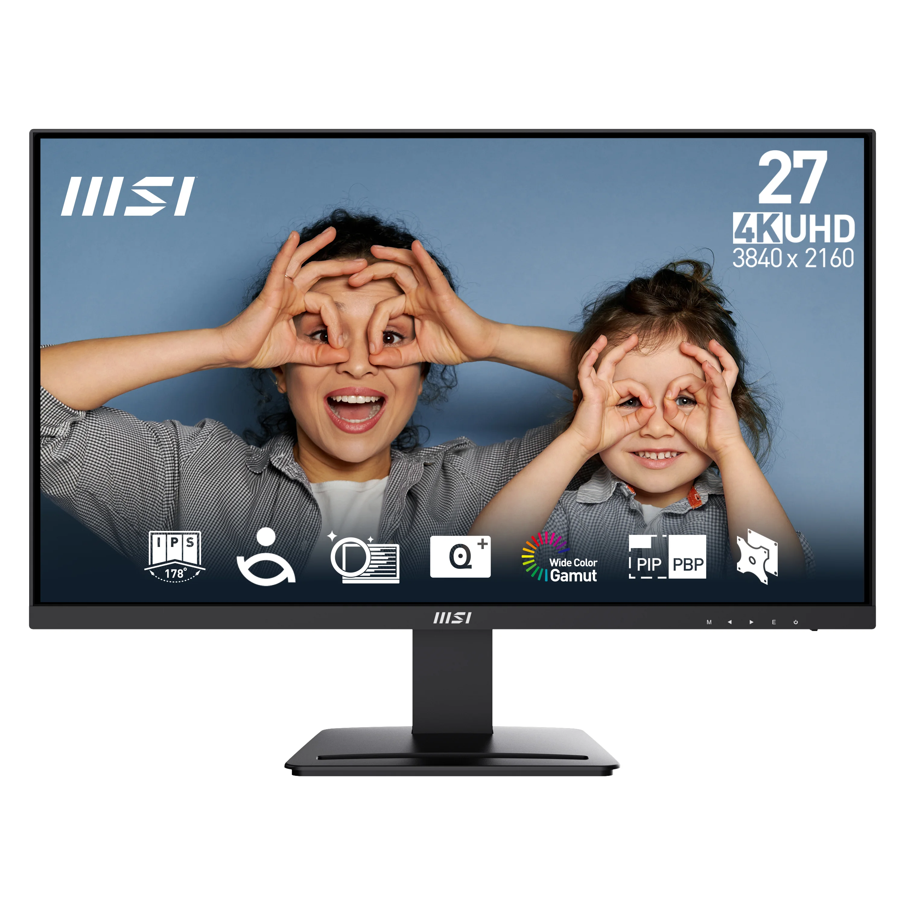 MSI Pro MP273UDE Computerbildschirm 68,6 cm (27") 3840 x 2160 Pixel 4K Ultra HD Schwarz