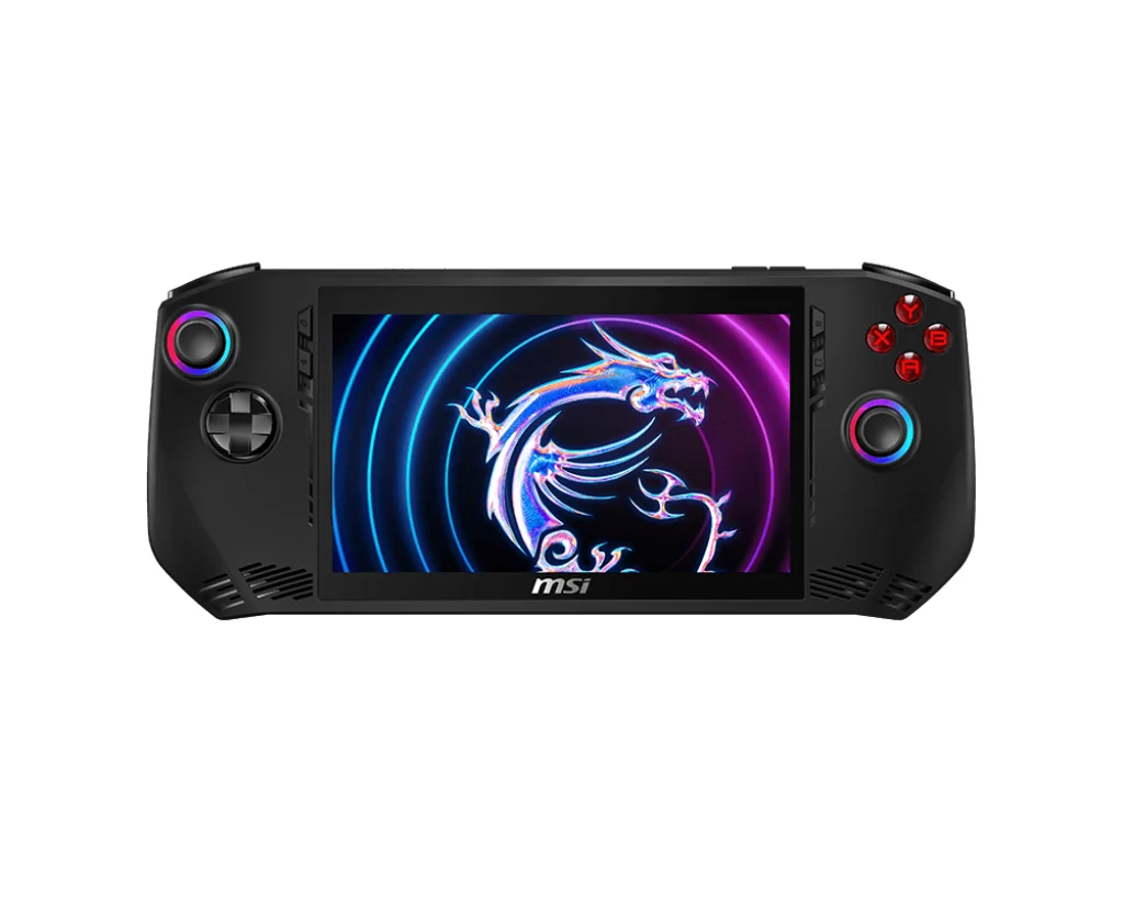 MSI Claw A1M-059 Tragbare Spielkonsole 17,8 cm (7") 1 TB Touchscreen WLAN Schwarz