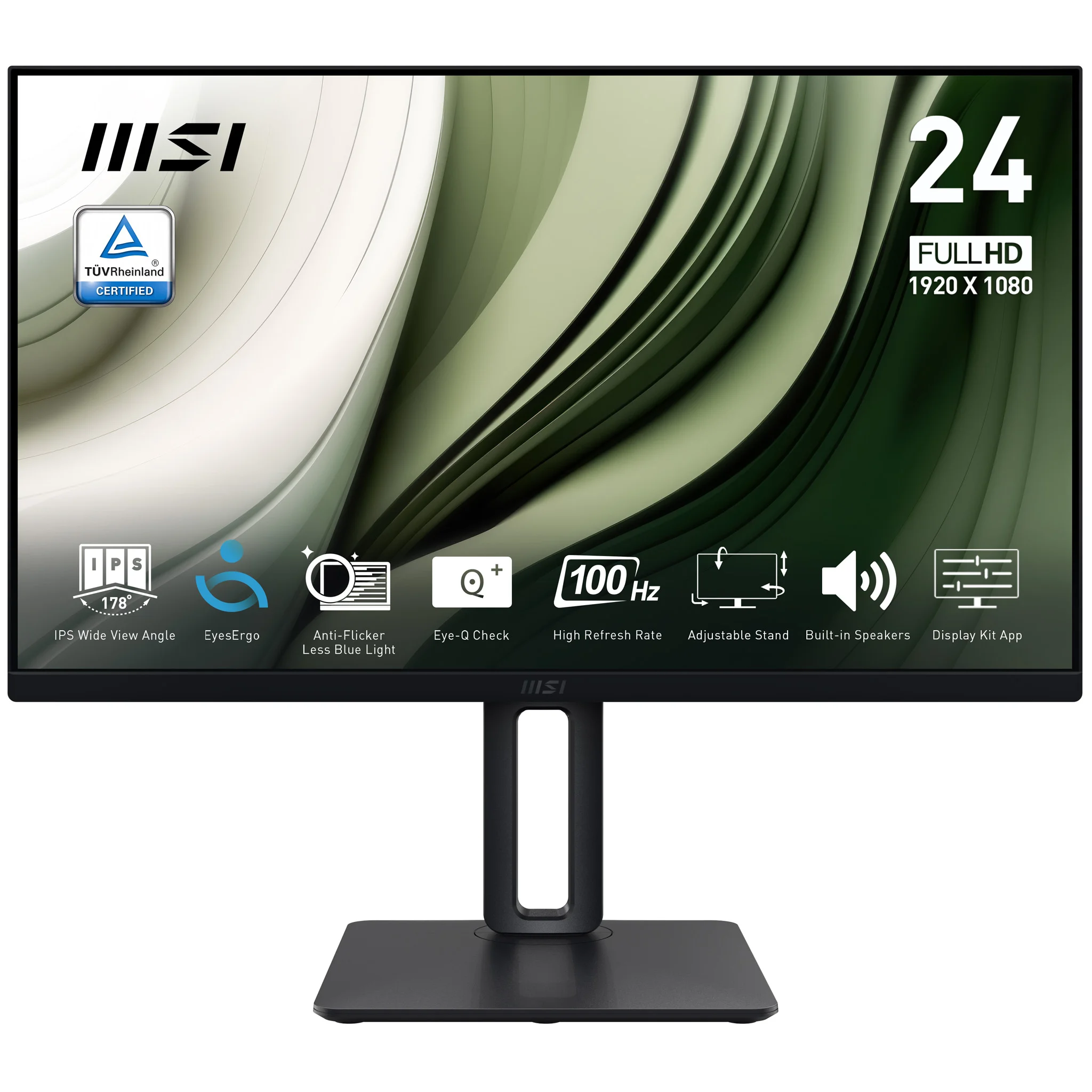 MSI Pro MP245PG Computerbildschirm 60,5 cm (23.8") 1920 x 1080 Pixel Full HD LCD Schwarz