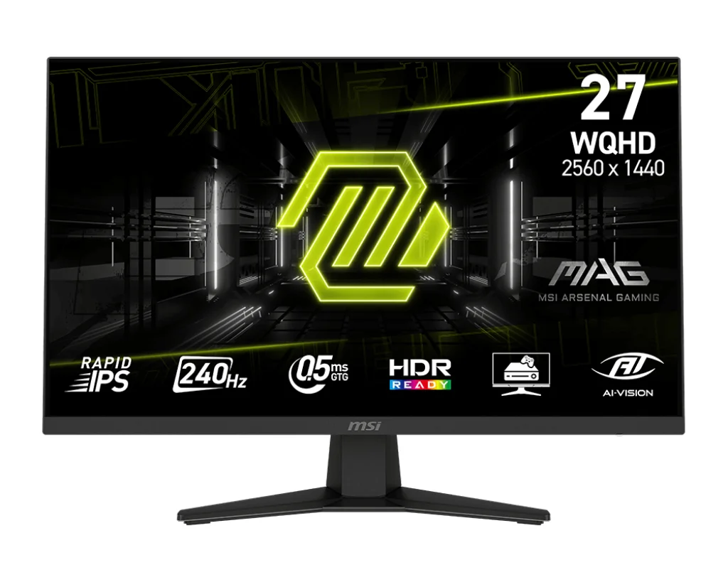 MSI MAG 274QFDE X24 Computerbildschirm 68,6 cm (27") 2560 x 1440 Pixel Wide Quad HD LCD Schwarz