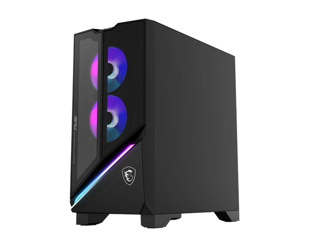 MSI MPG Infinite X3 AI 2NVZ9-032AT Intel Core Ultra 9 285K 64 GB DDR5-SDRAM 1 TB SSD NVIDIA GeForce RTX 5090 Windows 11 Home Desktop PC Schwarz