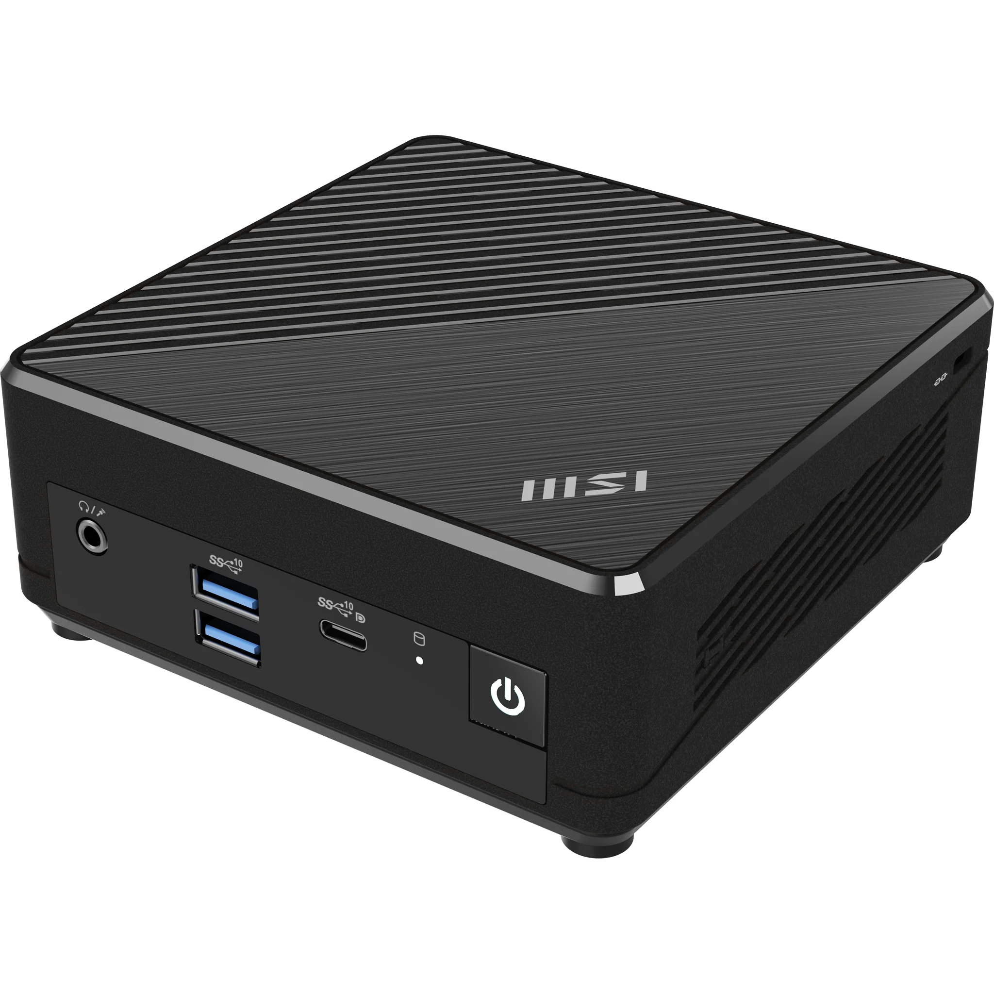 MSI Cubi N ADL S-254AT Intel® N N200 4 GB DDR4-SDRAM 128 GB SSD Windows 11 Pro Mini PC Mini-PC Schwarz