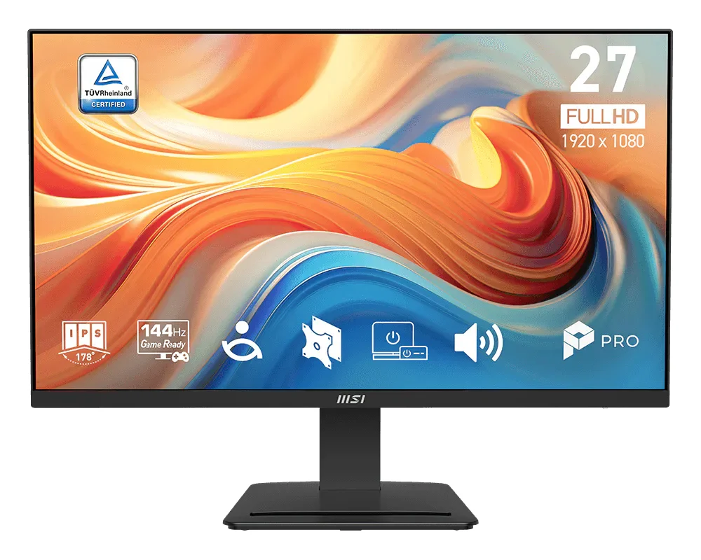 MSI Pro MP273DE E14A Computerbildschirm 68,6 cm (27") 1920 x 1080 Pixel Full HD LCD Schwarz