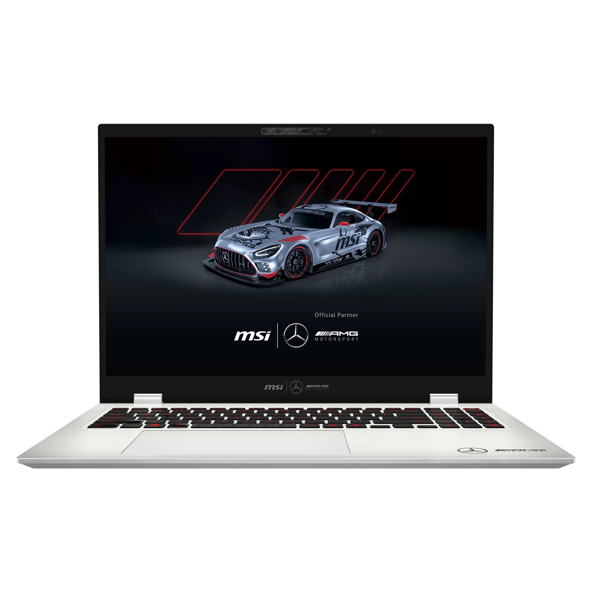 MSI Prestige 16 AI+ MercedesAMG B2VMG-209DE Copilot+ PC Intel Core Ultra 9 288V Laptop 40,6 cm (16") UHD+ 32 GB LPDDR5x-SDRAM 2 TB SSD Wi-Fi 7 (802.11be) Windows 11 Pro Silber Englisch