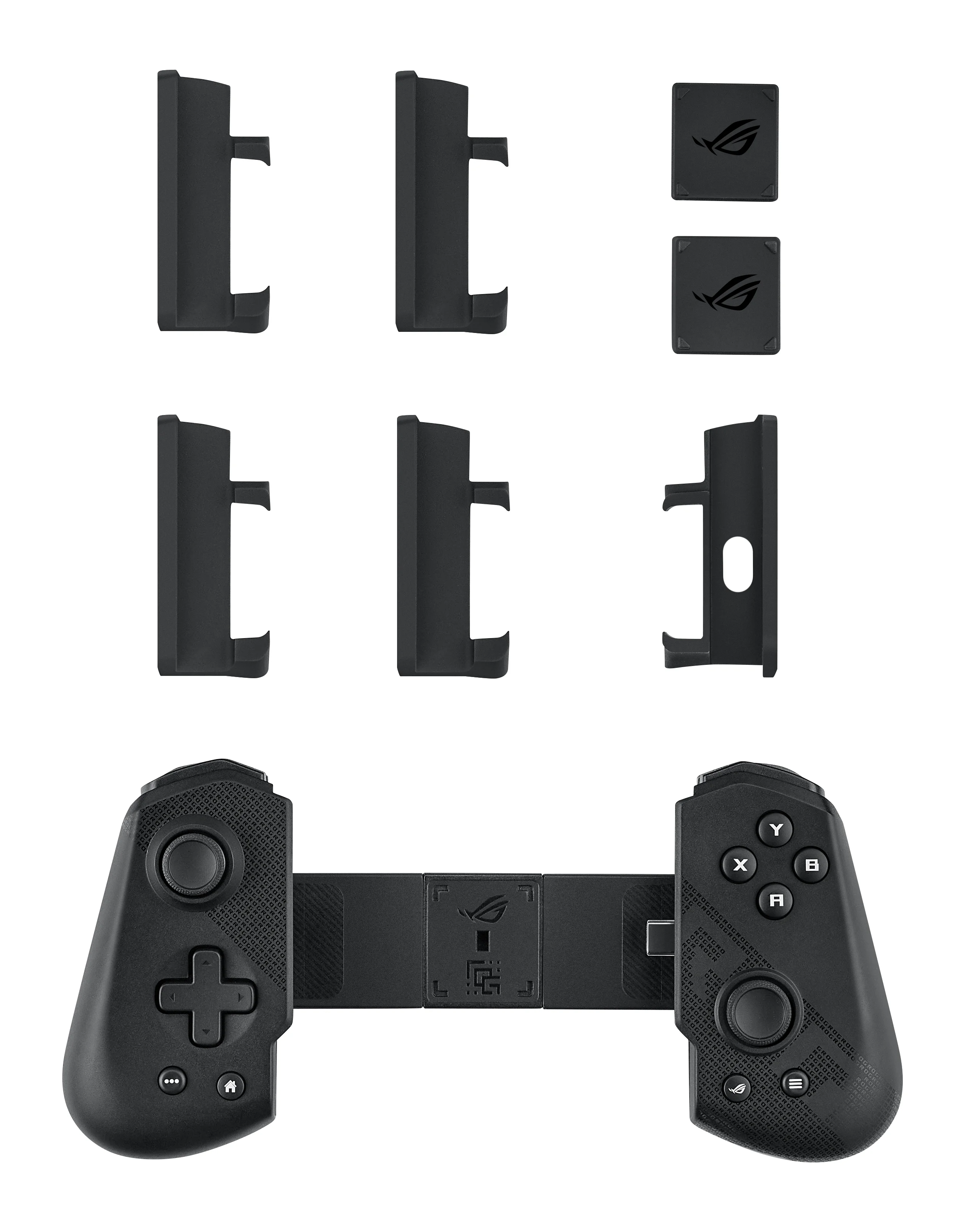 ASUS ROG Tessen Schwarz, Grau USB 3.2 Gen 1 (3.1 Gen 1) Gamepad Analog / Digital Android