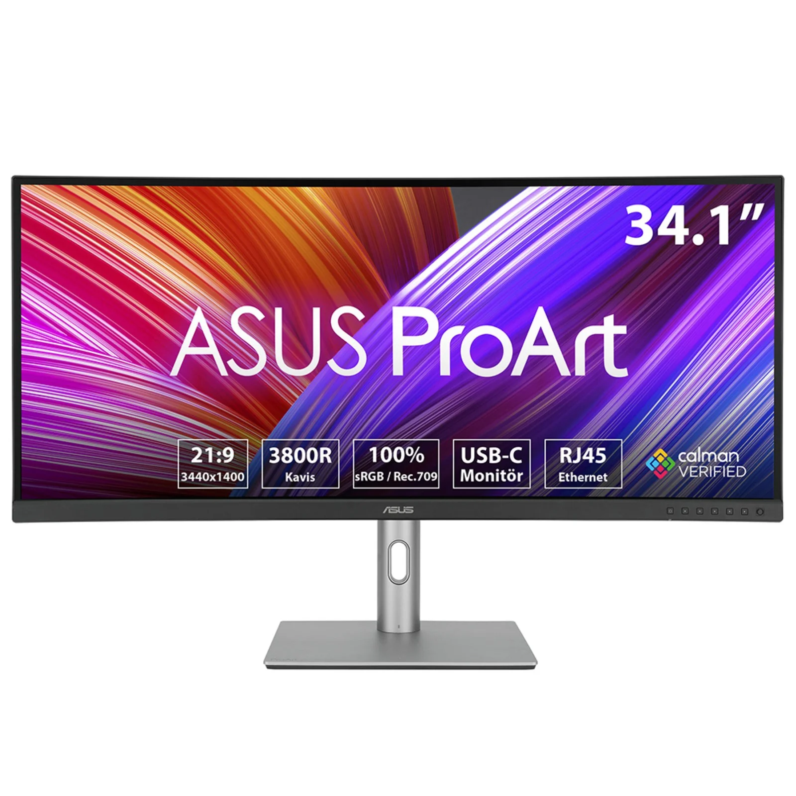 ASUS ProArt PA34VCNV Computerbildschirm 86,6 cm (34.1") 3440 x 1440 Pixel UltraWide Quad HD LCD Schwarz