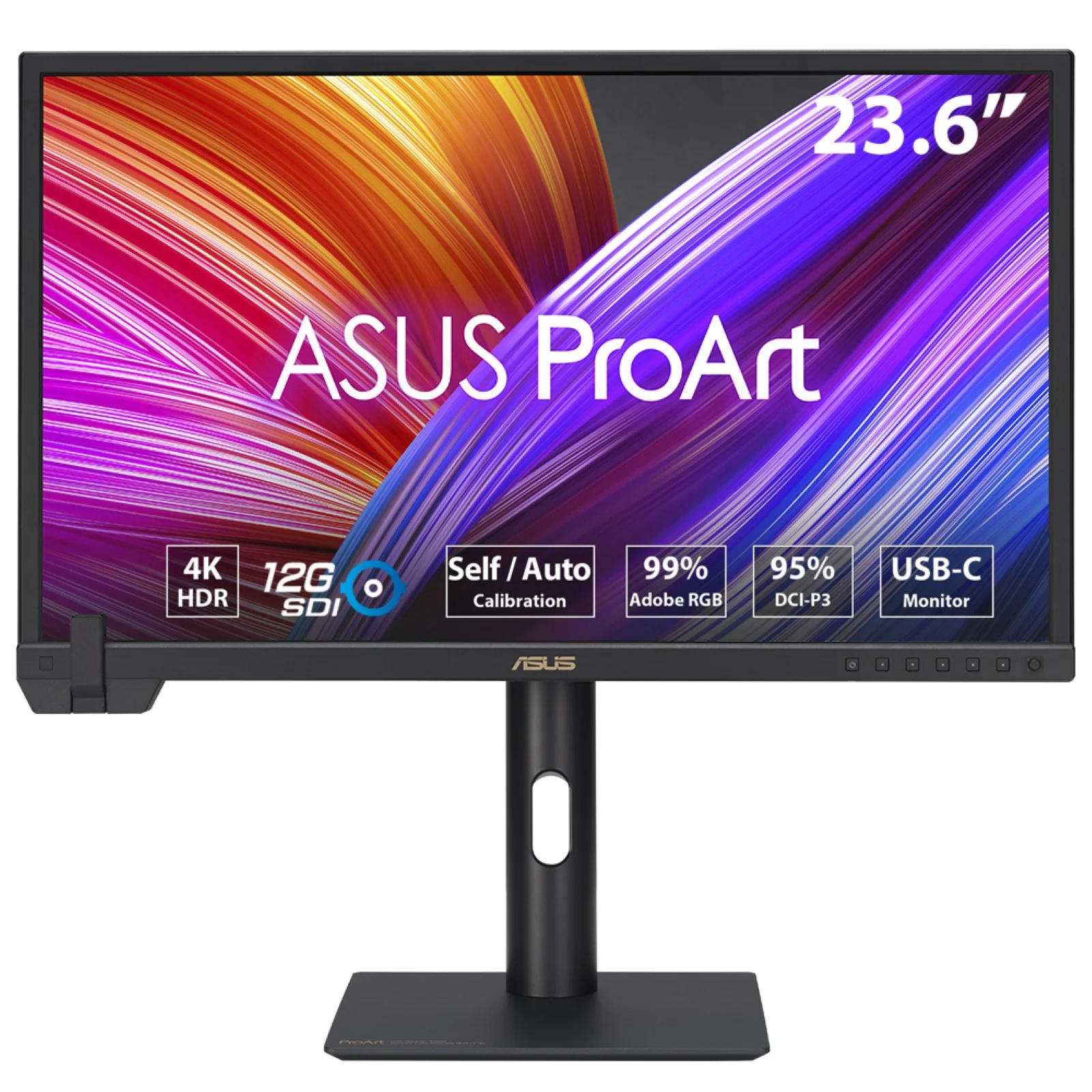 ASUS ProArt PA24US Computerbildschirm 59,9 cm (23.6") 3840 x 2160 Pixel 4K Ultra HD LCD Schwarz