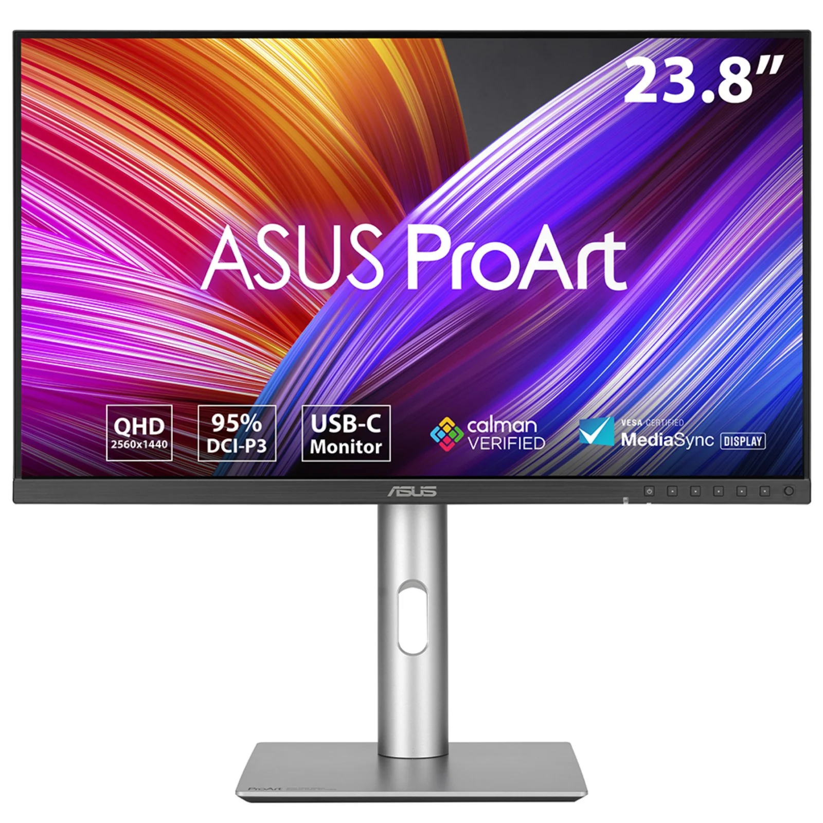 ASUS ProArt Display PA24ACRV Computerbildschirm 60,5 cm (23.8") 2560 x 1440 Pixel Quad HD LCD Schwarz