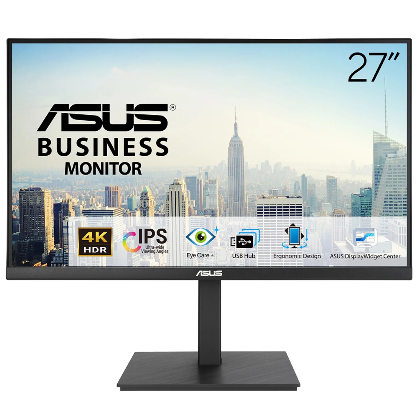 ASUS VA27UQSB Computerbildschirm 68,6 cm (27") 3840 x 2160 Pixel 4K Ultra HD LCD Schwarz