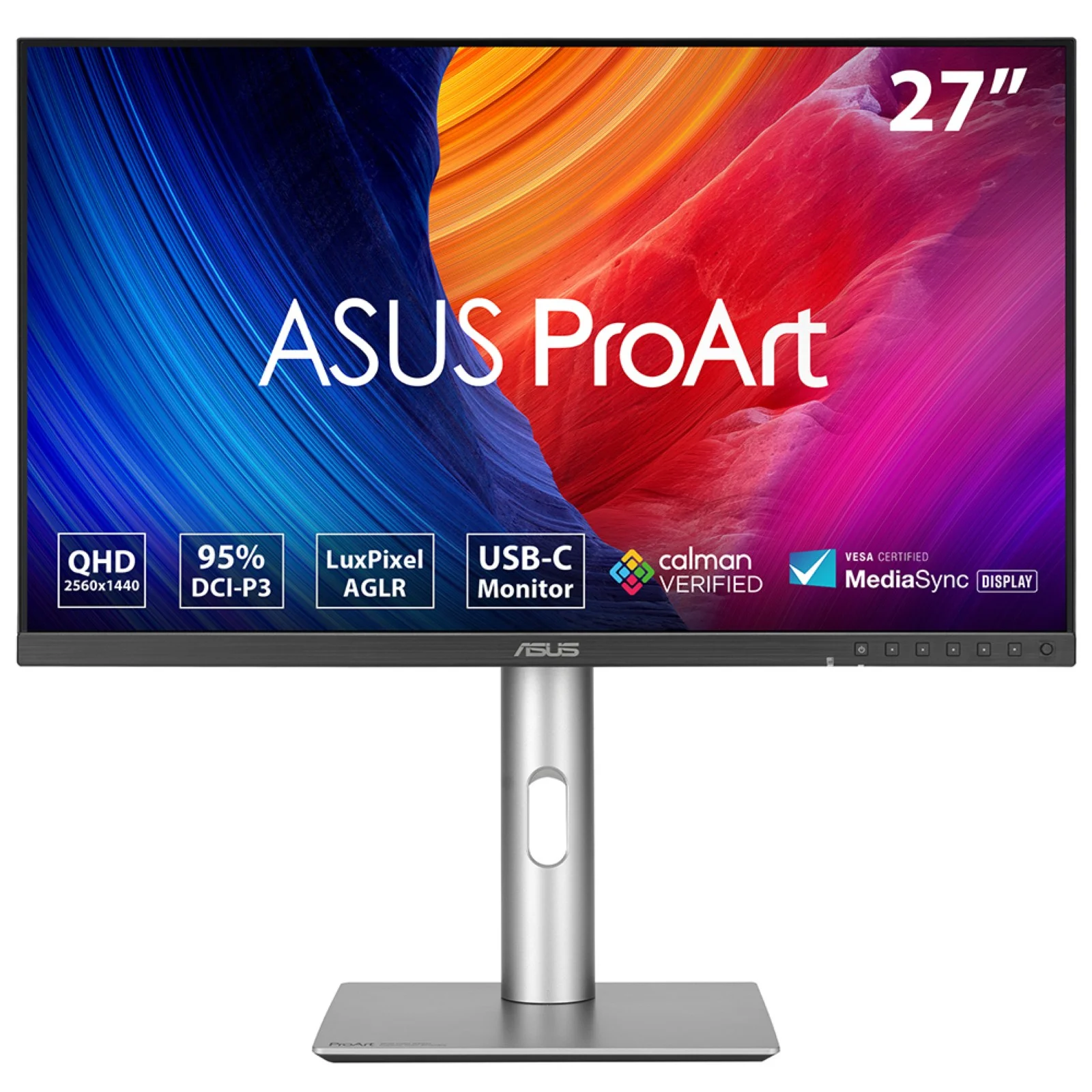 ASUS ProArt PA278CFRV Computerbildschirm 68,6 cm (27") 2560 x 1440 Pixel Quad HD LCD Schwarz