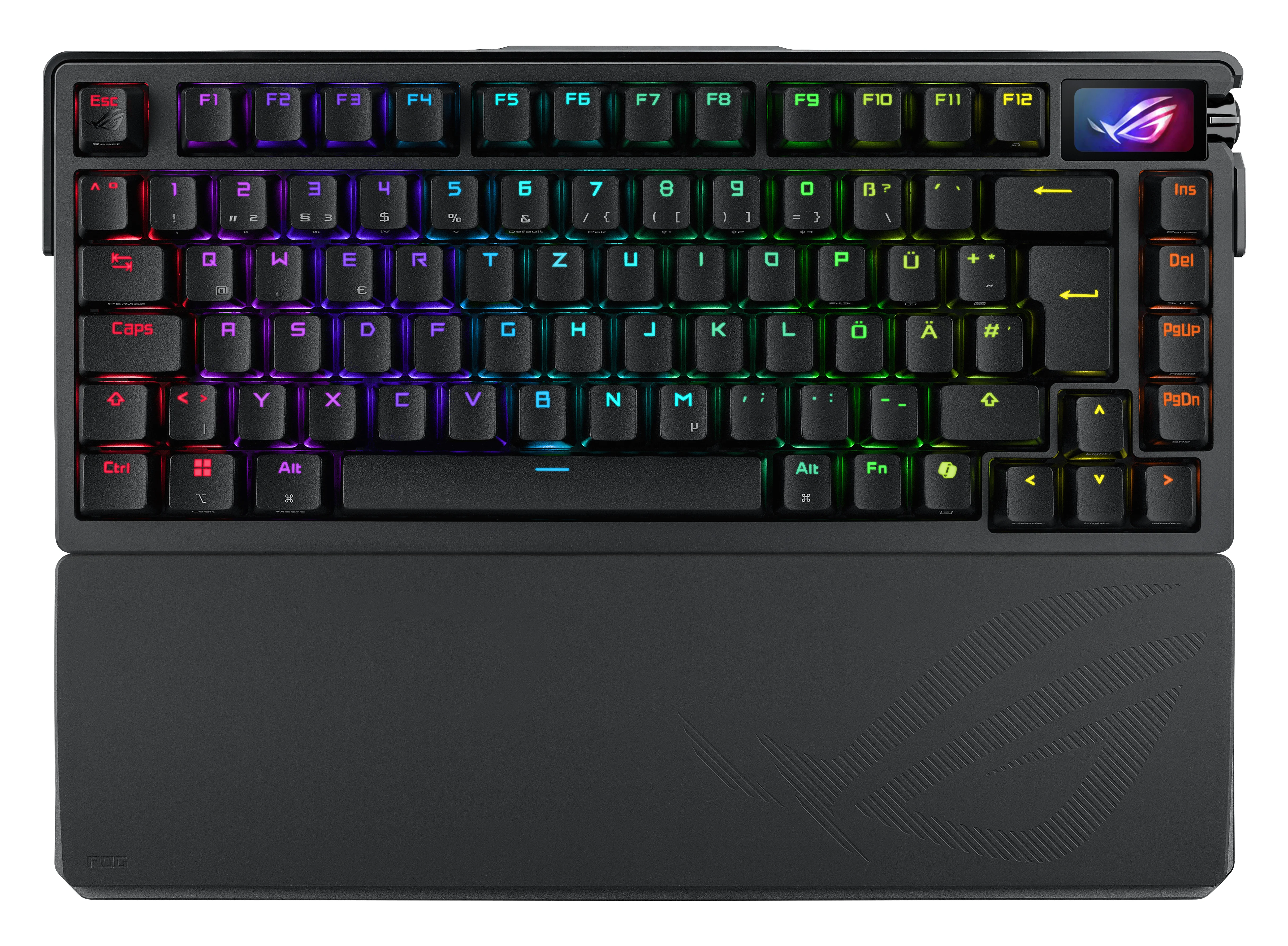 ASUS ROG Azoth Extreme Tastatur Gaming USB + RF Wireless + Bluetooth QWERTZ Schwarz