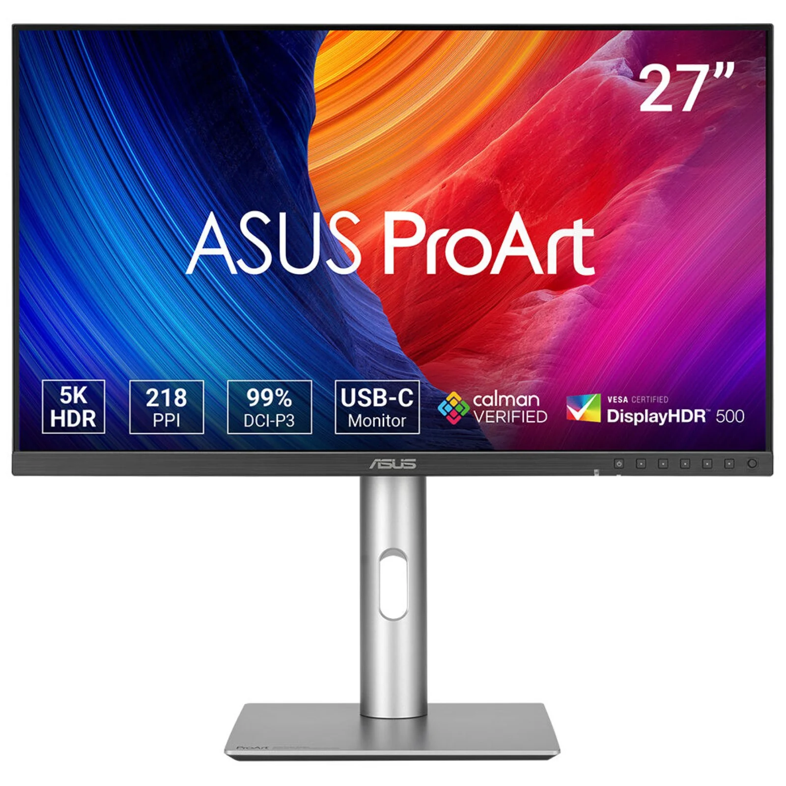 ASUS ProArt PA27JCV Computerbildschirm 68,6 cm (27") 5120 x 2880 Pixel 5K Ultra HD LCD Schwarz