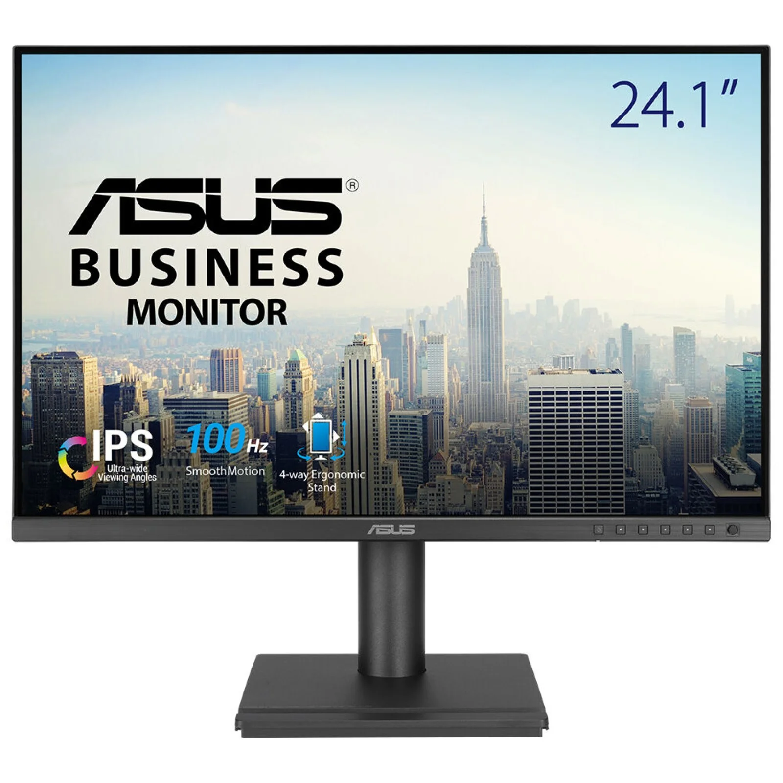 ASUS BE248QF Computerbildschirm 61,2 cm (24.1") 1920 x 1200 Pixel WUXGA LED Schwarz