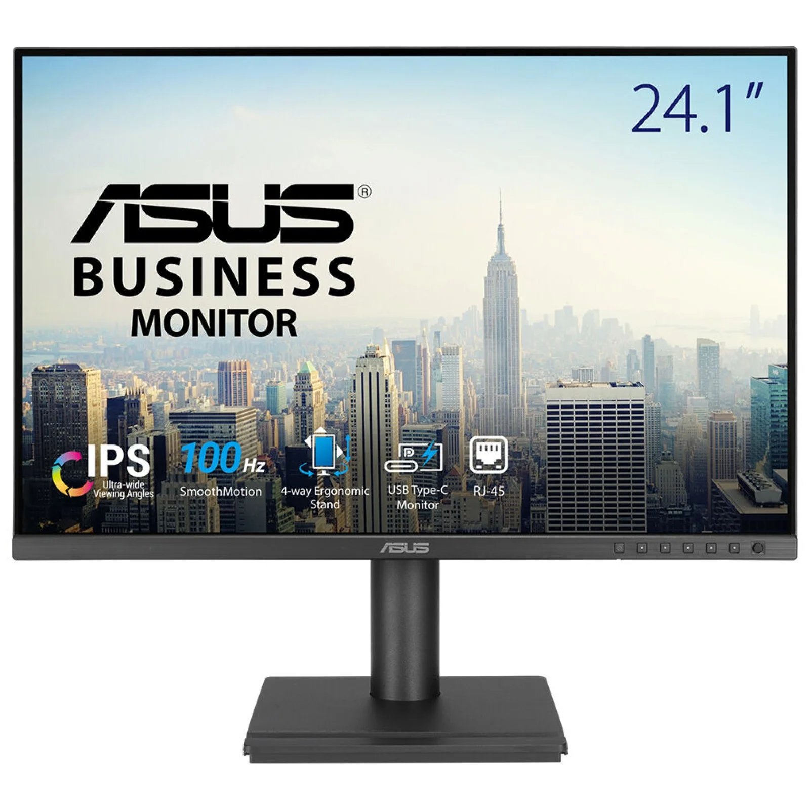 ASUS BE248CFN Computerbildschirm 61,2 cm (24.1") 1920 x 1200 Pixel WUXGA LCD Schwarz