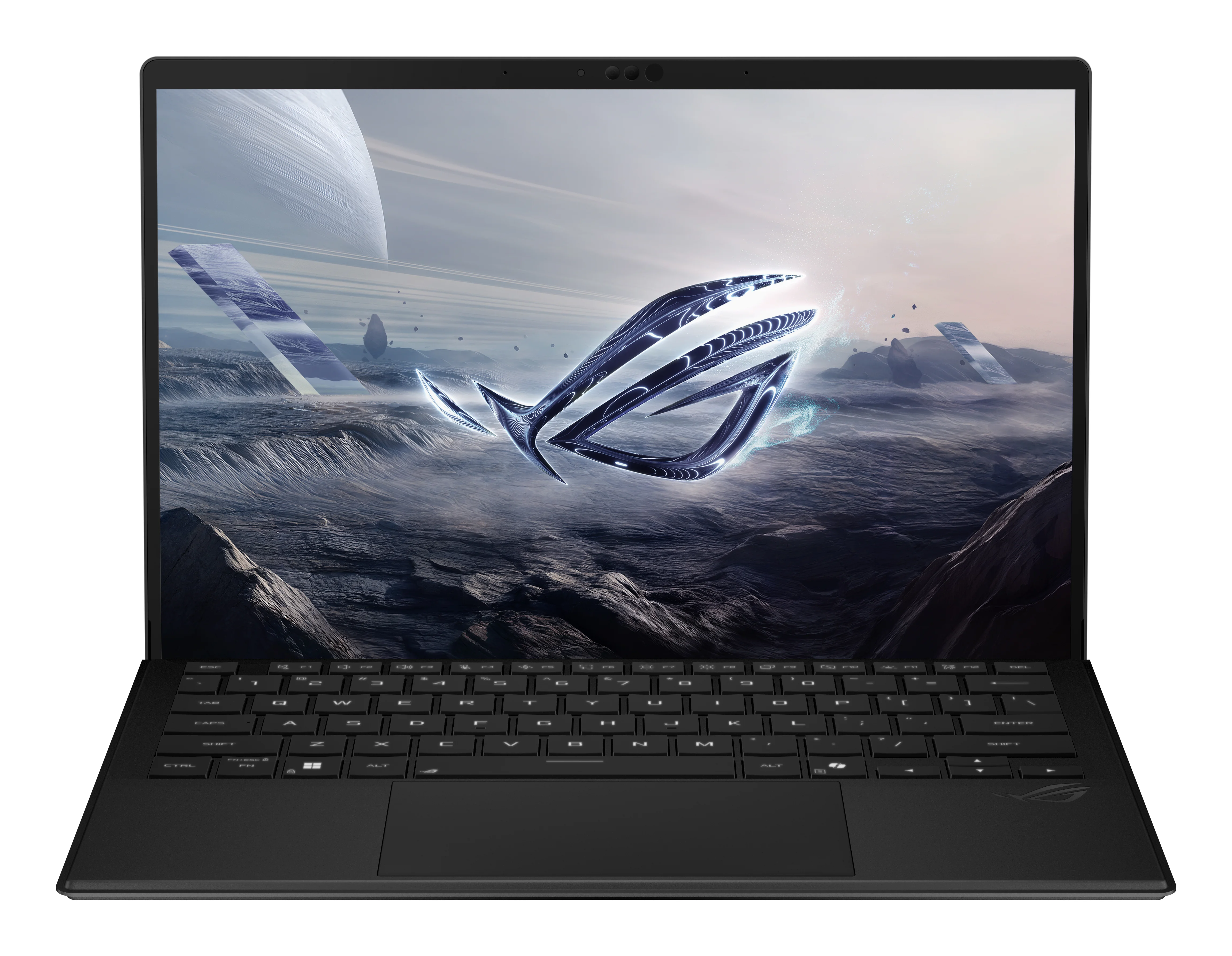 ASUS ROG Flow Z13 GZ302EA-RU075W AMD Ryzen AI Max+ 395 Laptop 34 cm (13.4") Touchscreen WQXGA 32 GB LPDDR5x-SDRAM 1 TB SSD Wi-Fi 7 (802.11be) Windows 11 Home Schwarz QWERTZ Deutsch