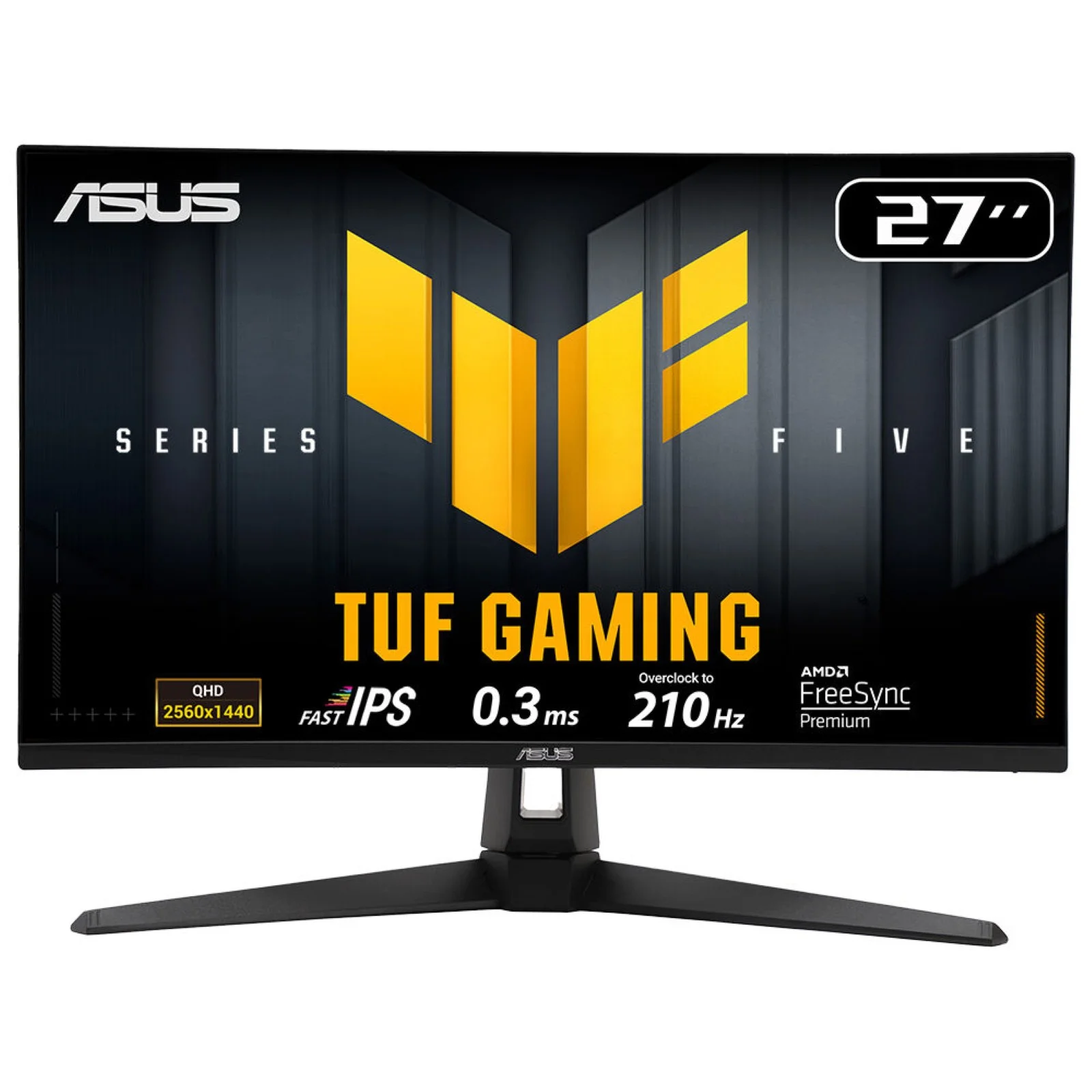 ASUS TUF Gaming VG27AQ5A Computerbildschirm 68,6 cm (27") 2560 x 1440 Pixel Quad HD LCD Schwarz
