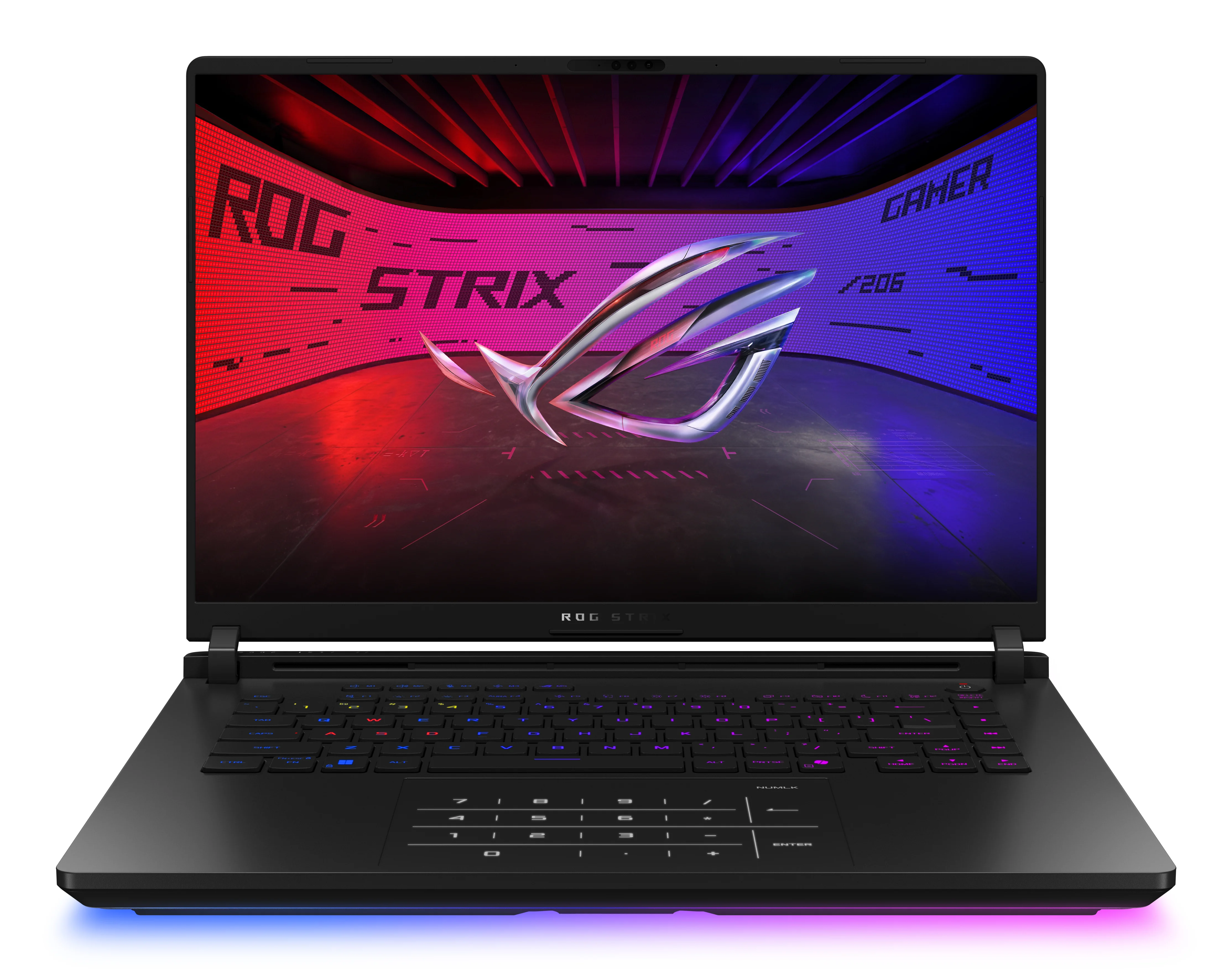 ASUS ROG Strix SCAR 16 G635LX-RW018W Intel Core Ultra 9 275HX Laptop 40,6 cm (16") WQXGA 32 GB DDR5-SDRAM 1 TB SSD NVIDIA GeForce RTX 5090 Wi-Fi 7 (802.11be) Windows 11 Home Schwarz QWERTZ Deutsch