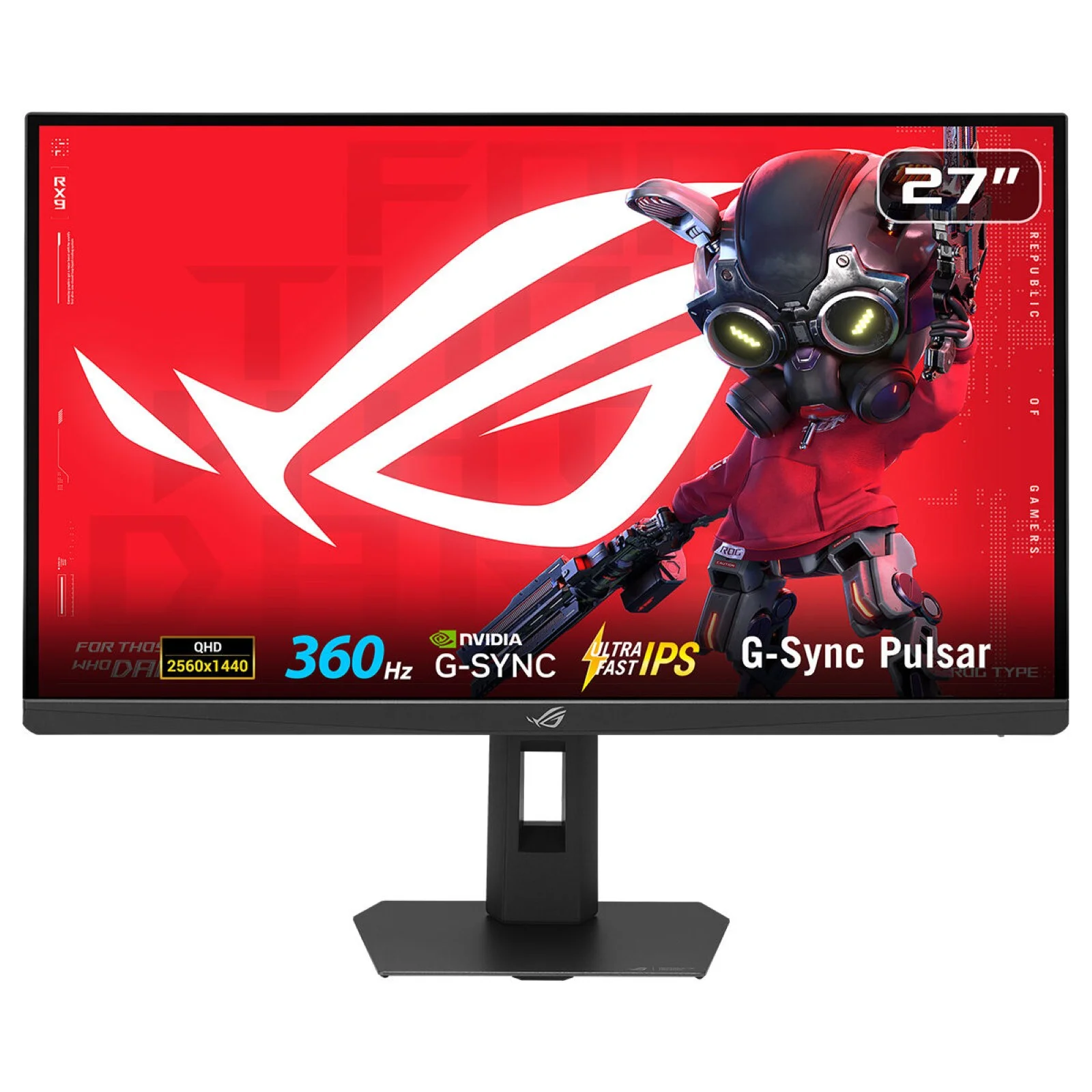 ASUS ROG Strix Pulsar XG27AQNGV Computerbildschirm 68,6 cm (27") 2560 x 1440 Pixel Wide Quad HD LCD Schwarz