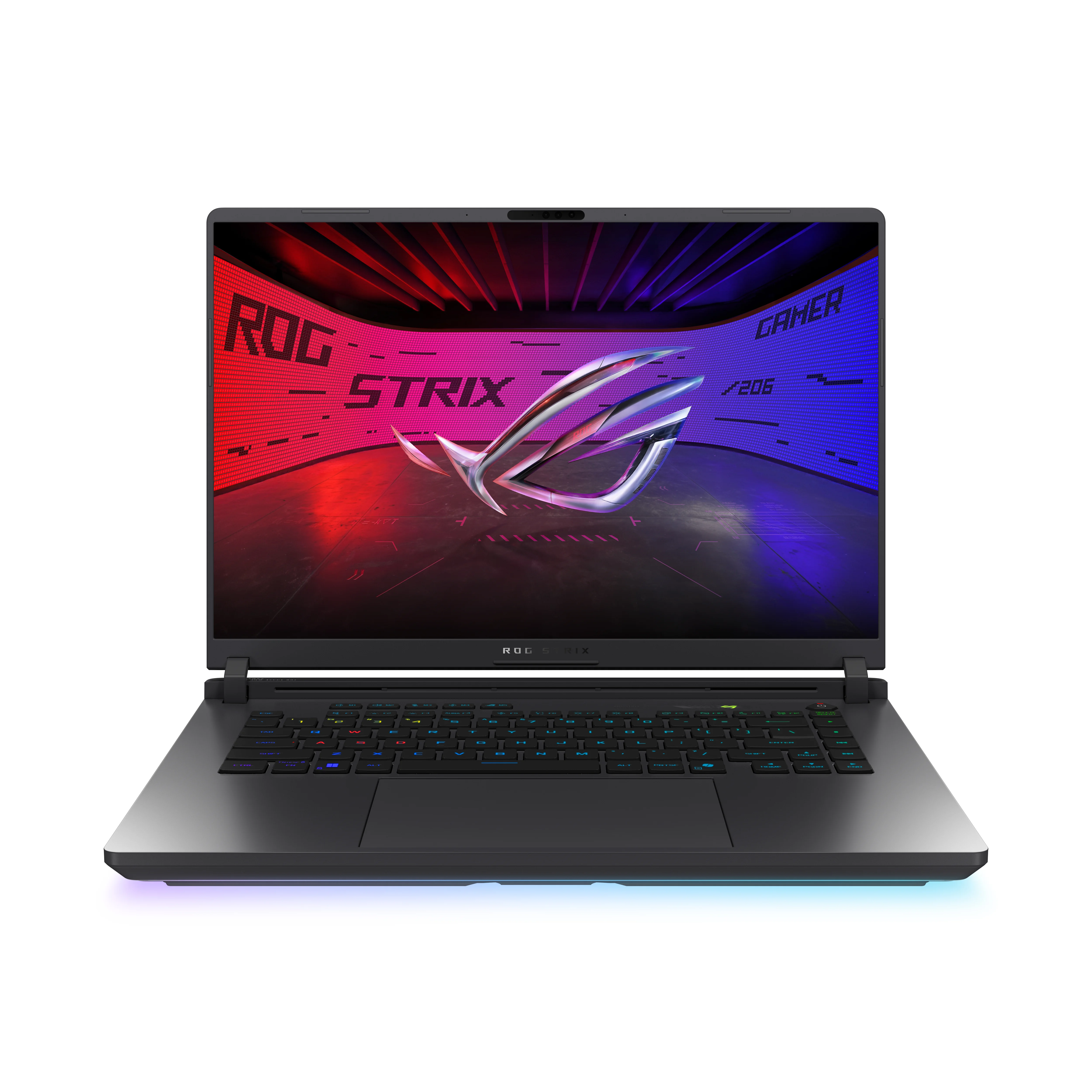 ASUS ROG Strix G16 G615LR-S5038W Intel Core Ultra 7 255HX Laptop 40,6 cm (16") WQXGA 32 GB DDR5-SDRAM 1 TB SSD NVIDIA GeForce RTX 5070 Ti Wi-Fi 7 (802.11be) Windows 11 Home Grün, Grau QWERTZ Deutsch