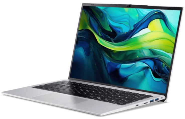 Acer Swift SFL14-53M-51D3 Intel® Core™ i5 i5-1334U Laptop 35,6 cm (14") WUXGA 16 GB DDR5-SDRAM 512 GB SSD Wi-Fi 6 (802.11ax) Windows 11 Home Silber QWERTZ Deutsch