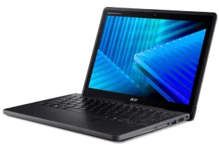 Acer TravelMate TMB312RN-31-TCO-C1WS Intel® N N150 Hybrid (2-in-1) 31 cm (12.2") Touchscreen WUXGA 8 GB LPDDR5-SDRAM 256 GB SSD Wi-Fi 6E (802.11ax) Windows 11 Pro Schwarz QWERTZ Deutsch