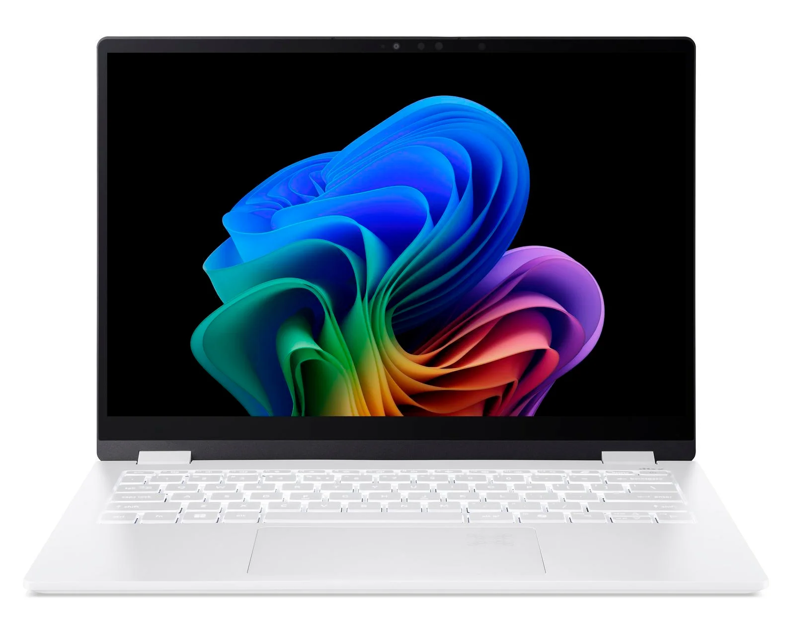 Acer Swift 14 AI SFE14-51T-94BZ Copilot+ PC Intel Core Ultra 9 288V Laptop 35,6 cm (14") Touchscreen 2.8K 32 GB LPDDR5x-SDRAM 1 TB SSD Wi-Fi 7 (802.11be) Windows 11 Home Weiß QWERTZ Deutsch