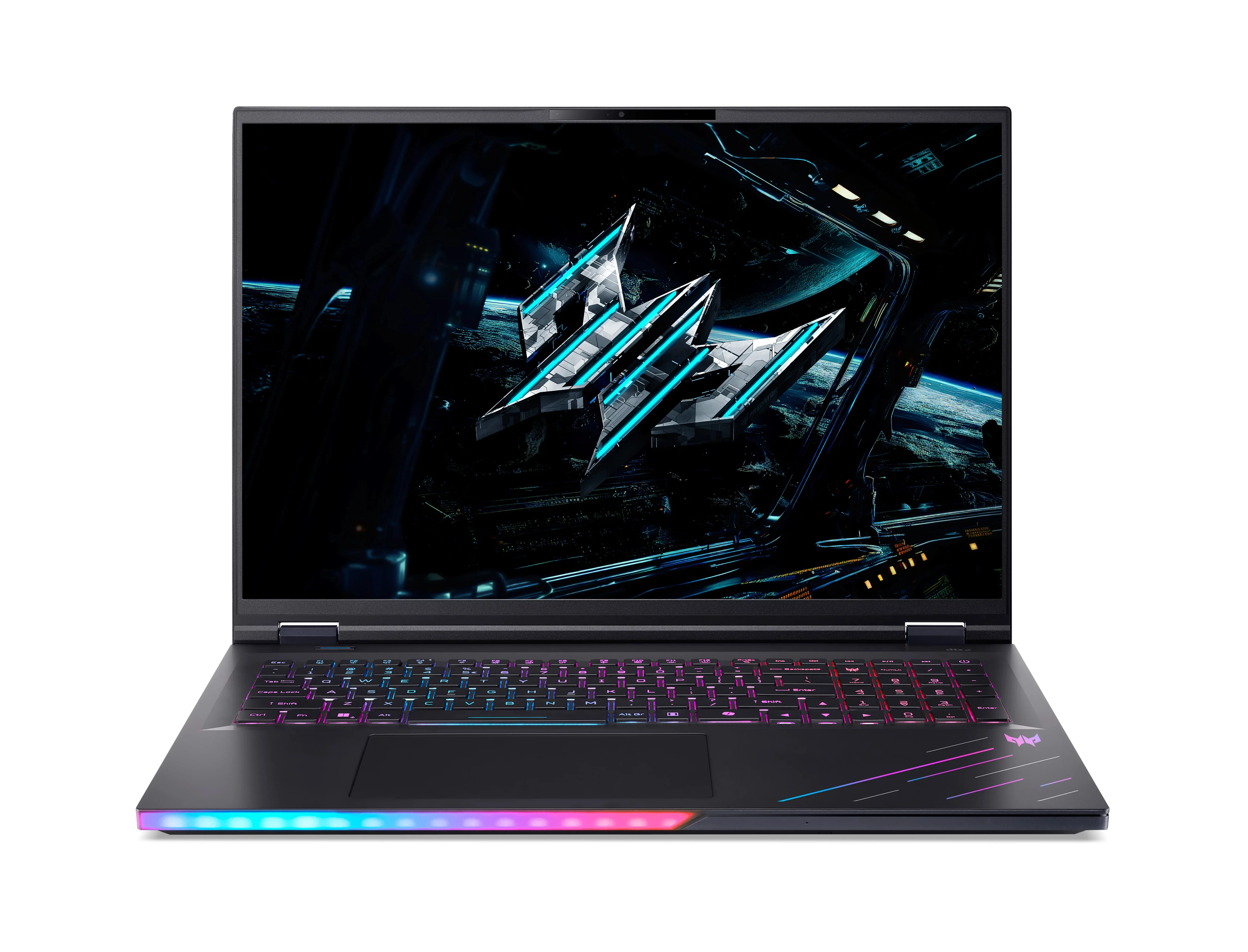 Acer Predator PH18-73-94X8 Intel Core Ultra 9 275HX Laptop 45,7 cm (18") WQXGA 128 GB DDR5-SDRAM 5 TB SSD NVIDIA GeForce RTX 5080 Wi-Fi 7 (802.11be) Windows 11 Pro Schwarz