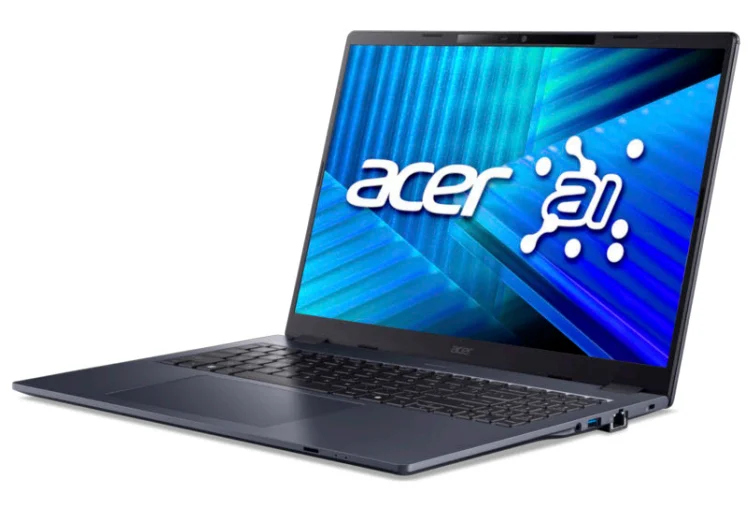 Acer TravelMate P4 TMP416-54-TCO-79UN Intel Core Ultra 7 255U Laptop 40,6 cm (16") WUXGA 32 GB DDR5-SDRAM 1 TB SSD Wi-Fi 7 (802.11be) Windows 11 Pro Blau QWERTZ Deutsch