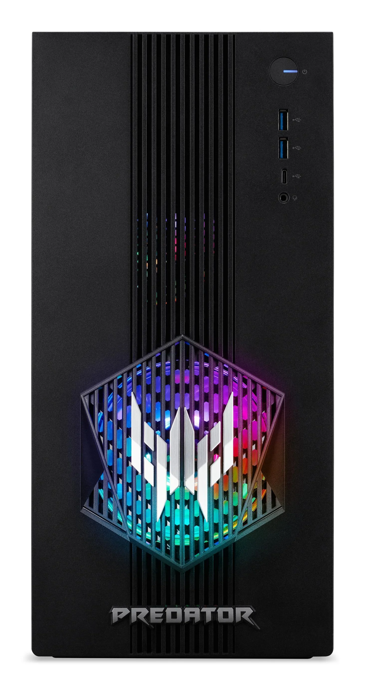 Acer Predator PO3-665 Intel Core Ultra 7 265F 32 GB DDR5-SDRAM 1 TB SSD NVIDIA GeForce RTX 5060 Windows 11 Home Desktop PC Schwarz