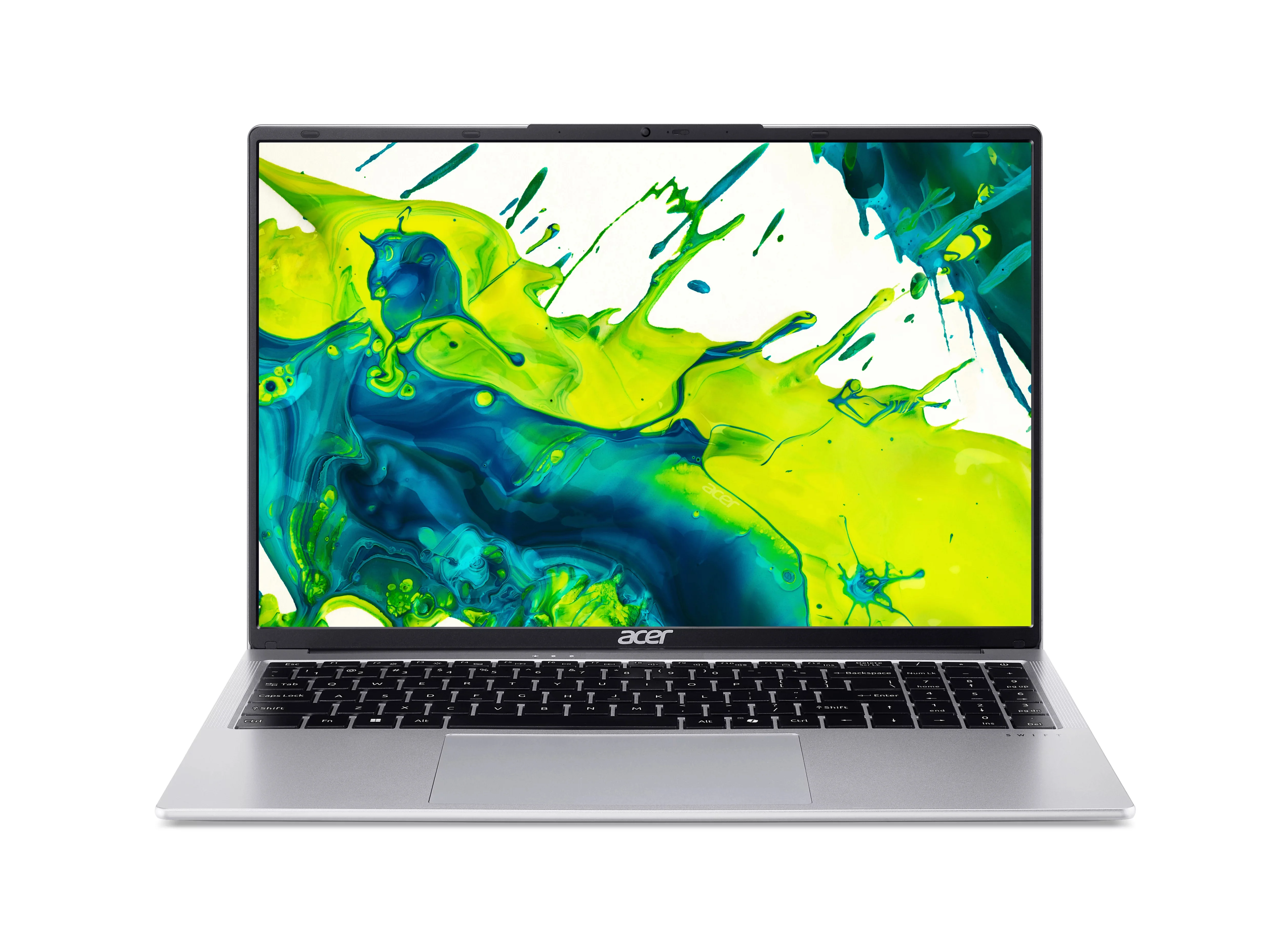 Acer Swift SFL16-31P-37GE Intel Core 3 N355 Laptop 40,6 cm (16") WUXGA 8 GB DDR5-SDRAM 512 GB SSD Wi-Fi 6 (802.11ax) Windows 11 Home Silber Deutsch