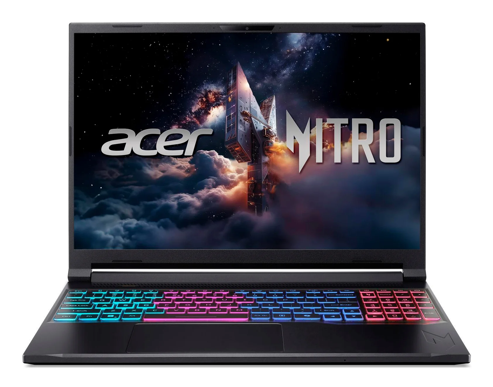 Acer Nitro V 16S ANV16S-71-708Y Intel Core 7 240H Laptop 40,6 cm (16") WUXGA 16 GB DDR5-SDRAM 1 TB SSD NVIDIA GeForce RTX 5060 Wi-Fi 6 (802.11ax) Windows 11 Home Schwarz QWERTZ Deutsch