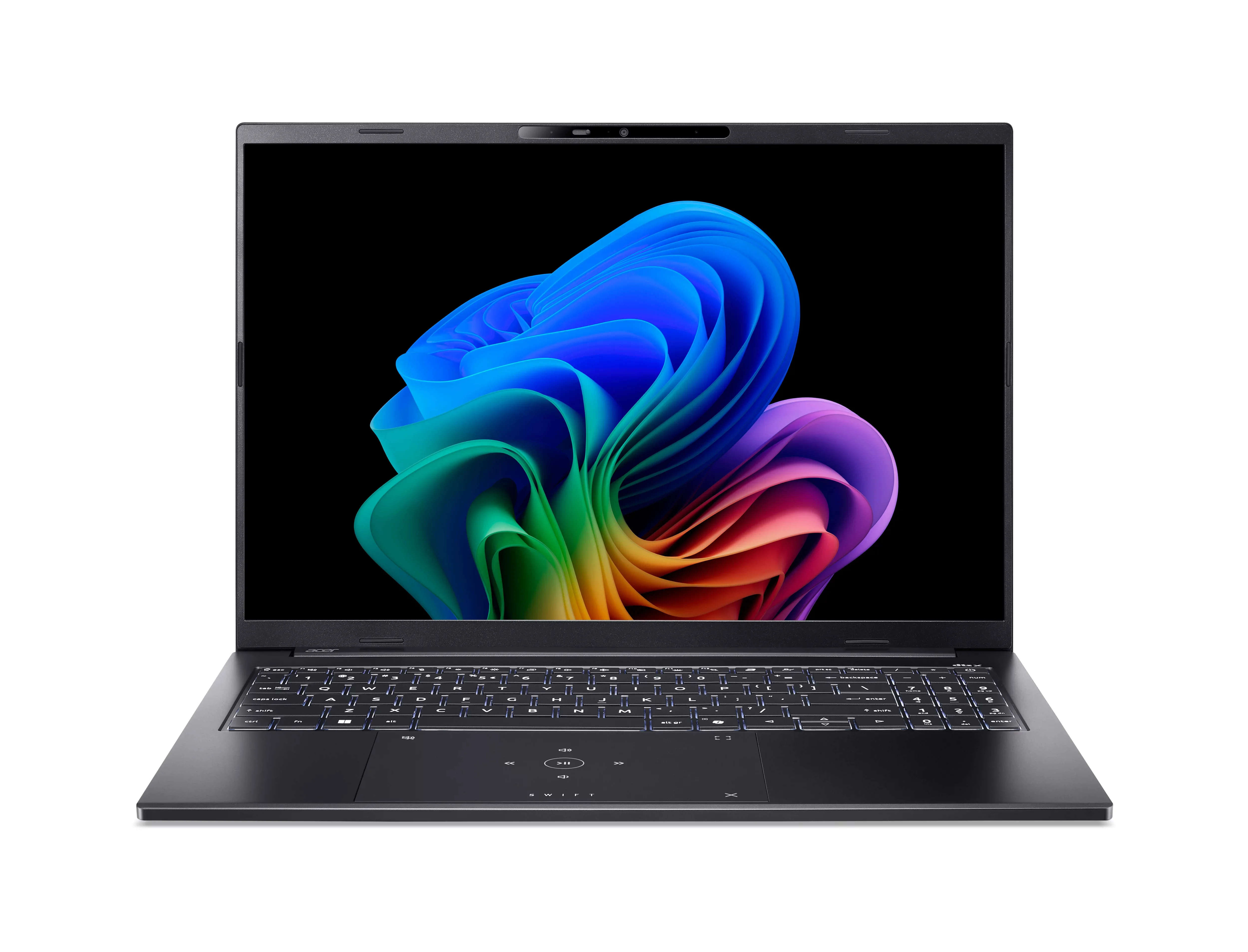 Acer Swift Go 16 AI SFG16-74-93TW Intel Core Ultra 9 288V Laptop 40,6 cm (16") WUXGA+ 32 GB LPDDR5x-SDRAM 2 TB SSD Wi-Fi 7 (802.11be) Windows 11 Home Schwarz